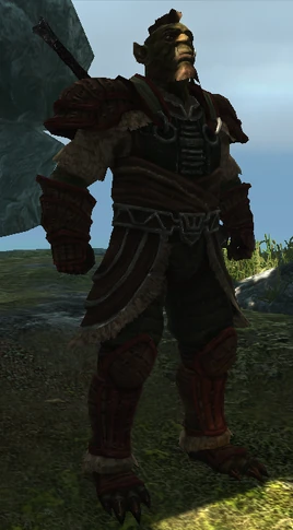 Orkowy szaman dezerter G4