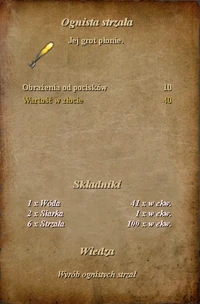 Przepis na ogniste strzały