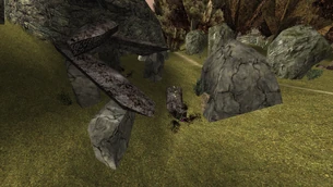 Каменный круг возле склепа Смотрителя