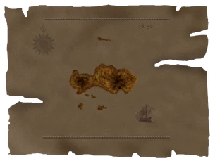 Mapa morska Wyspy Irdorath