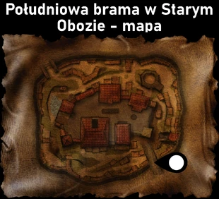 Południowa brama w SO mapa