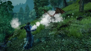 Действие заклинания