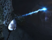 Grzyb strzelający lodowym zaklęciem