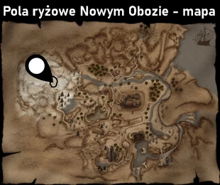 Pola ryżowe w NO mapa GII
