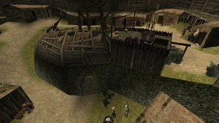 Widok na arenę od frontu