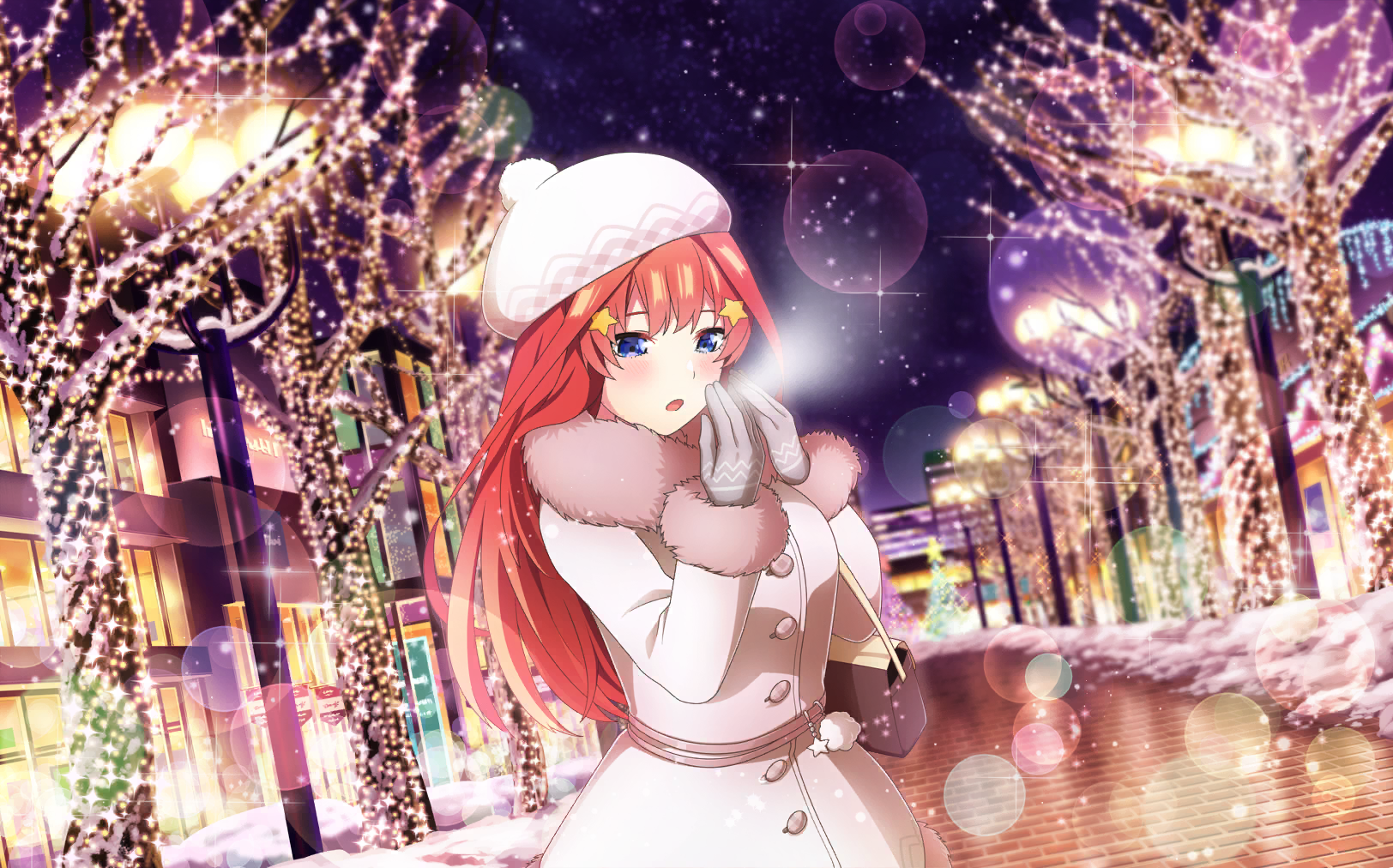 PSA10】パイン & モモコ [SNSイラスト] /クリスマス2019