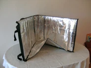 Kuchenka częściowo nadmuchana