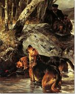 John-sargent-noble-on-scent-bloodhounds