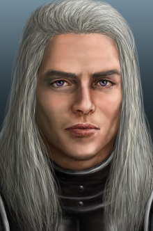 Rhaegar targaryen portrait by kittanee-d5u98fe