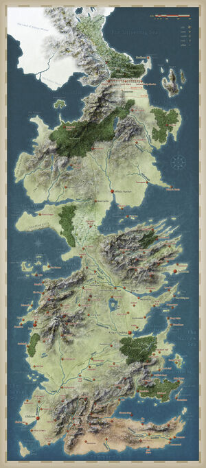 Map of westeros