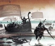 Con của Sắt cập bờ