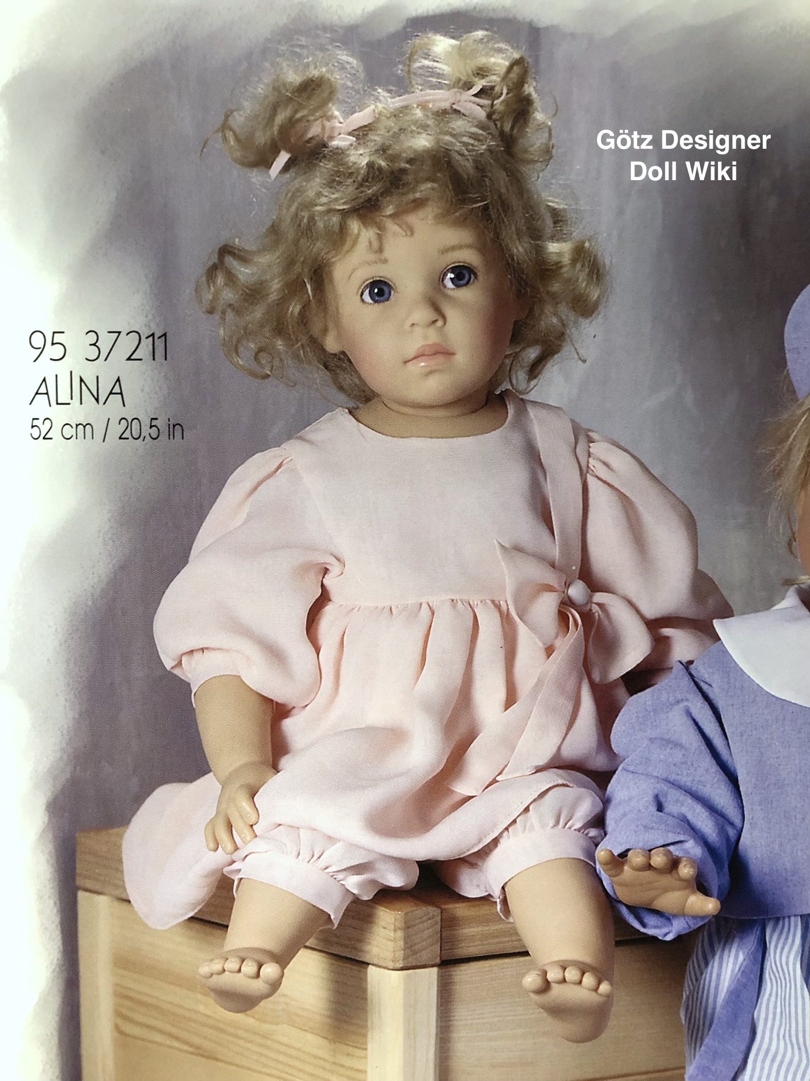 1995 ALINA - Götz Artist Doll Designed by Elizabeth Lindner 