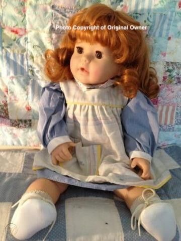 1986 STEFANIE - Götz Modell Toddler - 21 Inch Soft Doll 