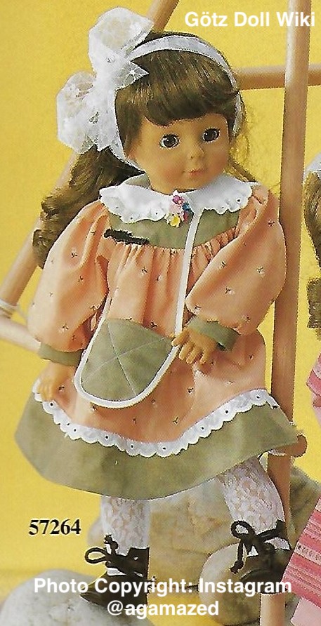 1986 LOUISA - Götz Elegance Play Doll - 18 Inch Soft Doll with 