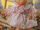 1986 BETTY - Gotz Modell Play Doll - 16 Inch Soft-Bodied Baby Doll - WEICHBABY 27063 - Bald Baby Doll - Brown Eyes - Pink Flowered Dress