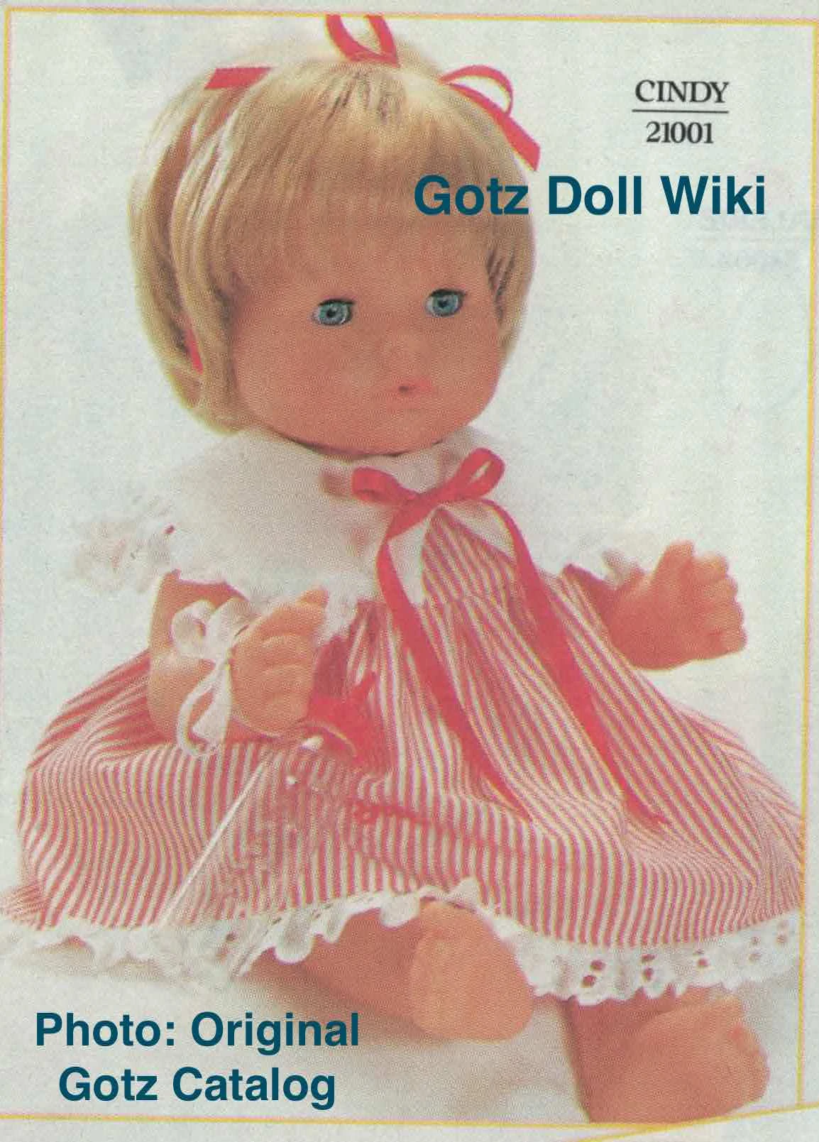 1991 CINDY - Gotz Drink and Wet; Anatomically Correct 16