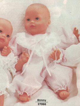 最終sale美品★bonpoin Duchesse 10y 小さめ 1990 BONNY - Soft Baby 16.5