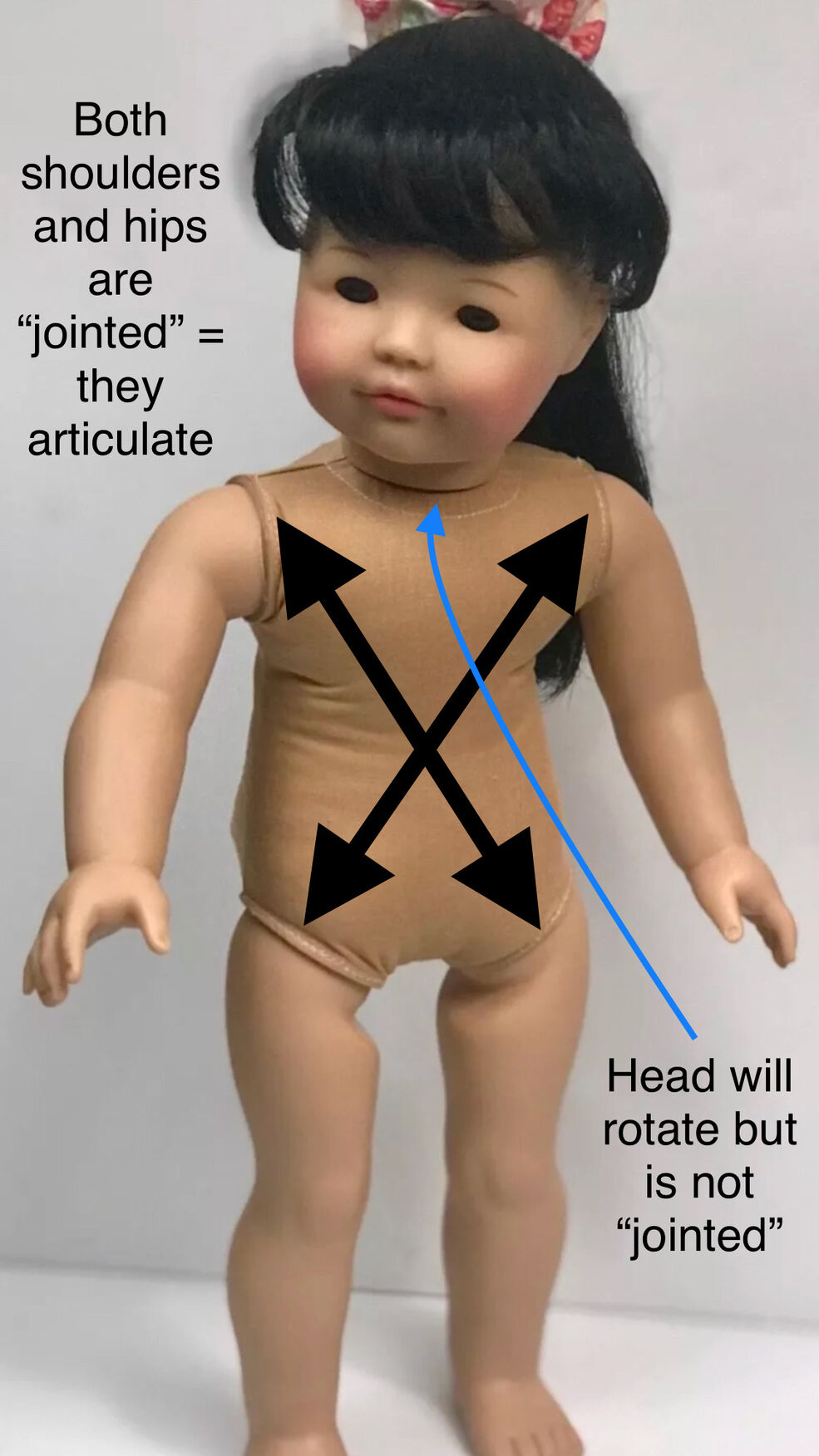 PORTER - (牛すじ)PORTER DOLL 1989 NATALIE - Soft Articulated 18