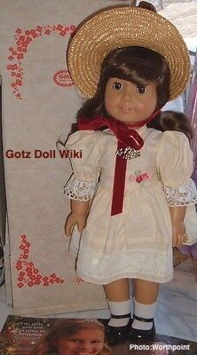 American Girl Samantha 18 Doll | w/ Hat, Accessories, & Book | Original Box
