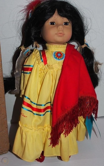 PRAIRIE FLOWER - Gotz Native American Starshine Doll - CHEROKEE