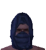 BlaueKapuzeMitMaske