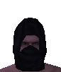 SchwarzeKapuzeMitMaske