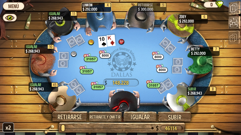 Governor of Poker 2 🕹️ Jogue no Jogos123
