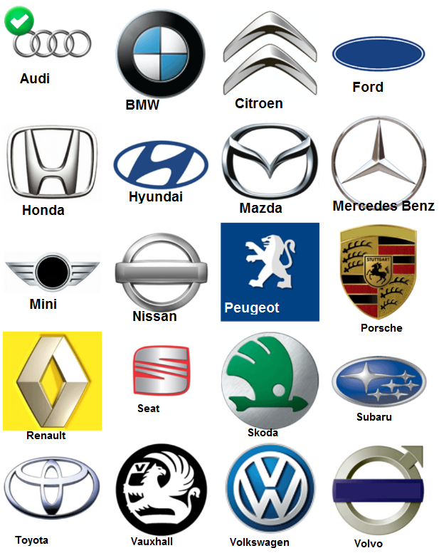 Car logo quiz level 4 - Walkthrough - All Answers 