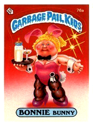 2020 Garbage Pail Kids Series 2 Bloody Nose Red #4a BONNIE BUNNY /75 