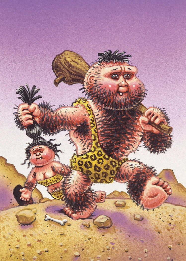 Hairy GARY Brutal BRAD Garbage Pail Kids Wiki Fandom