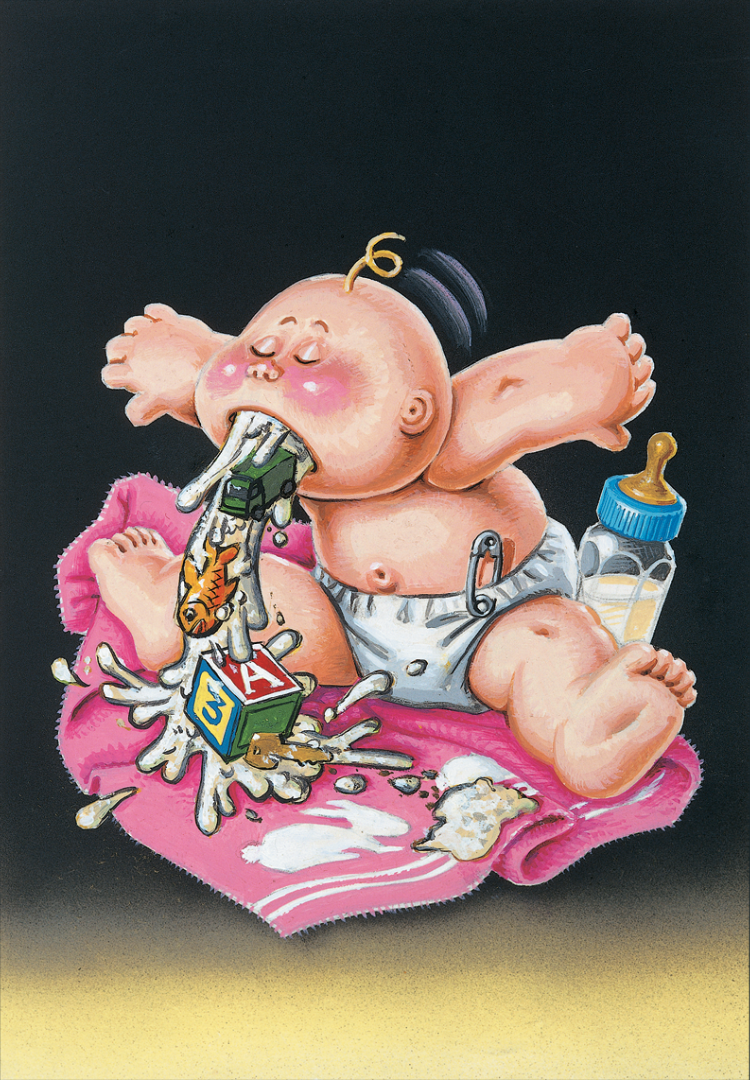 Garbage Pail Kids Heavin' Steven 限定カード Garbage Pail Kids - OS1 - Heavin' Steven 3b – PunkOuter Games