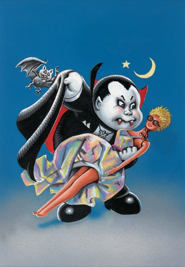 Nasty NICK - Evil EDDIE | Garbage Pail Kids Wiki | Fandom