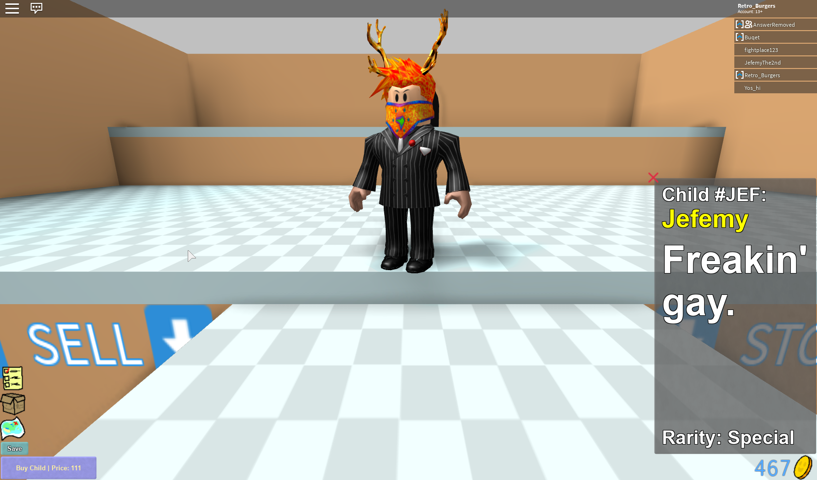 Jefermy Grab The Child Wiki Fandom - grsb the child roblox wiki