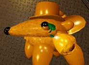 Ditto, but with the Mr. skin. Only achievable if the Doombringer is brought in as an item.