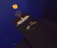 The key crown, on top of the lobby.