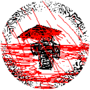 Depicted in the "it's a good day." badge.