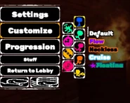 The entity skins button (Shown in Stage vc in Nap-Zone via SECRET TEST BRANCH)