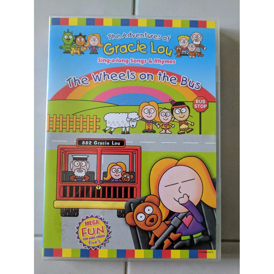 The Wheels On The Bus (DVD) Gracie Lou Wiki Fandom