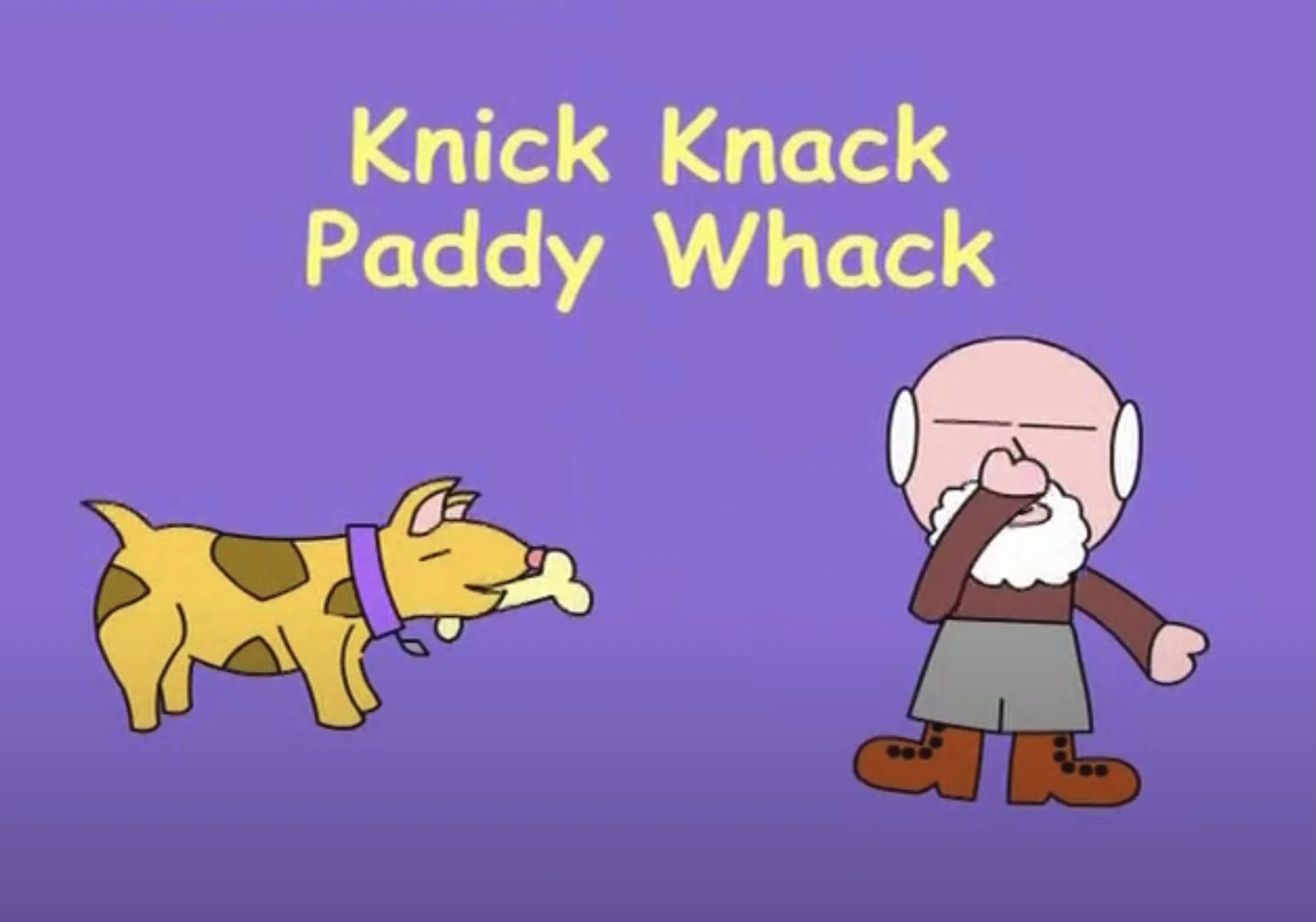 Nic nac paddy wack Telegraph