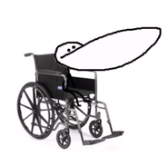 Grade in wheelchair