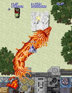 Intruder-like special attack in Lightning Fighters.