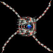 Tetran in Gradius II.