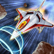 Lord British Space Fighter card artwork from Yu-Gi-Oh!