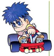 Goemon in Konami Krazy Racers