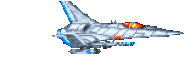 Viper.gif (11 KB) Vic Viper from the introductory cutscene of Gradius III. (Super NES)