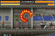Intruder-like boss in Ninja Cop.
