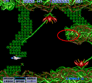 Location to access the extra stage.