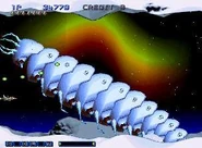 Blizzard Crawler as it appears in Gradius Gaiden