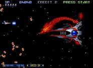 Intruder-like special attack in Gradius Gaiden.