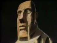 Moai in the Salamander anime